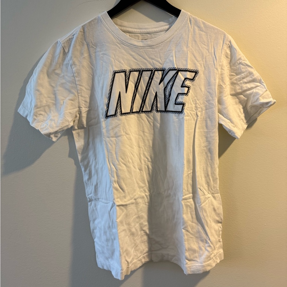 Nike Cream Tee with Logo